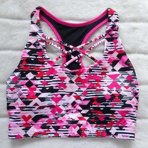 XPBX XPRO Pink/Black Sport Bra Small